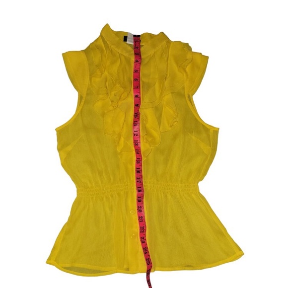 (W) Yellow Blouse From Seduction - Picture 3 of 5